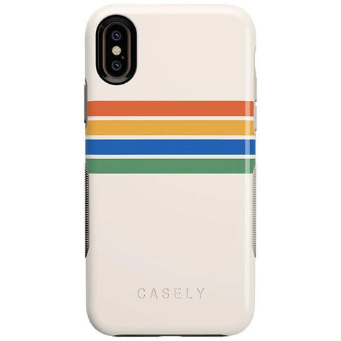 Totally Groovy | Rainbow Stripes Color Block Case