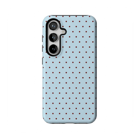 On the Dot | Blue Polka Dot Case