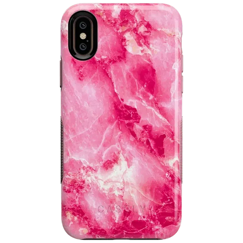 Pretty in Pink | Hot Pink Marble Case