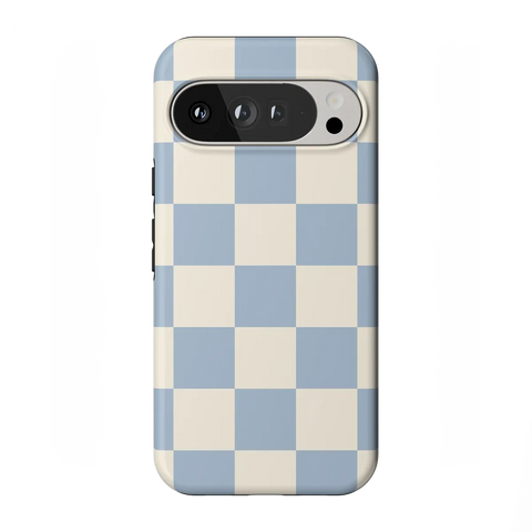 Fit Check | Light Blue Checkerboard Case
