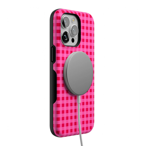 Sweet Jam | Hot Pink Gingham Case