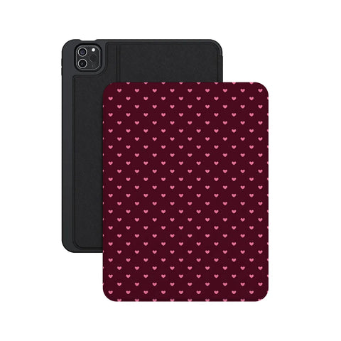 Heart Noir | Tiny Hearts iPad Case
