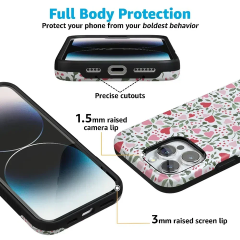 Vines of Love | Floral Heart Case
