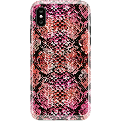 Snake Along | Red Snake Skin Case