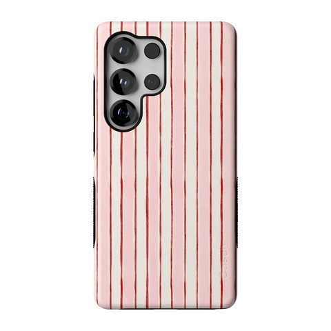Pretty in Pastel | Blush Stripes Case