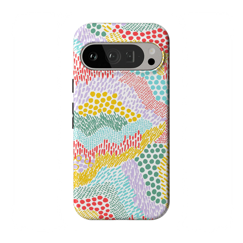 Color Me Happy | Pattern Colorblock Case