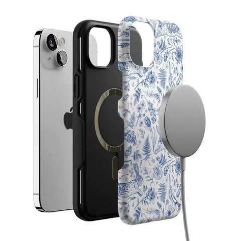 Hop & Bloom | Bunny Toile Case