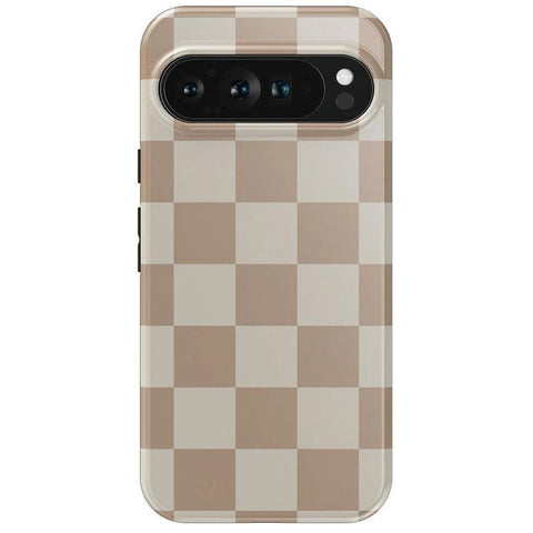 Fit Check | Neutral Checkerboard Google Pixel Case