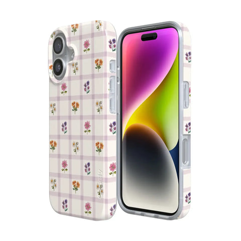 Meadow Check | Floral Gingham Case