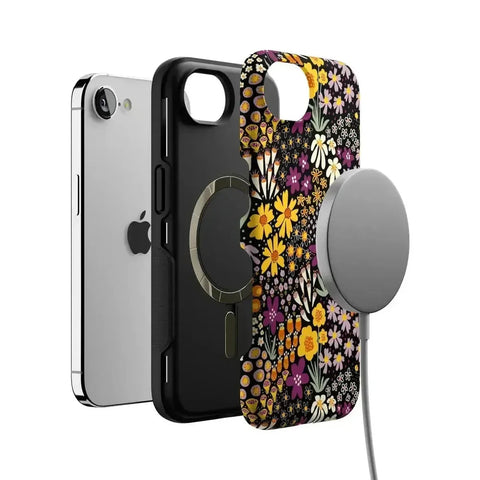 Falling for You | Plum Floral Case