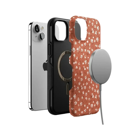 Mocha Meadow | Tiny Flowers Case