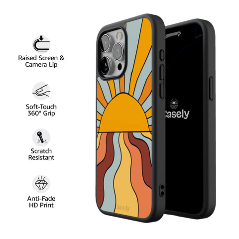 Shine On | Retro Sunset Case