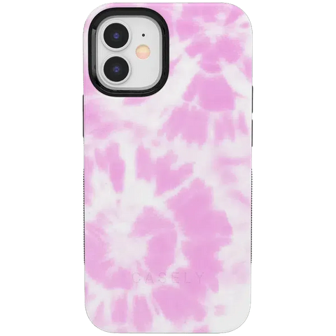 Down for Whatever | Light Pink Tie Dye Case