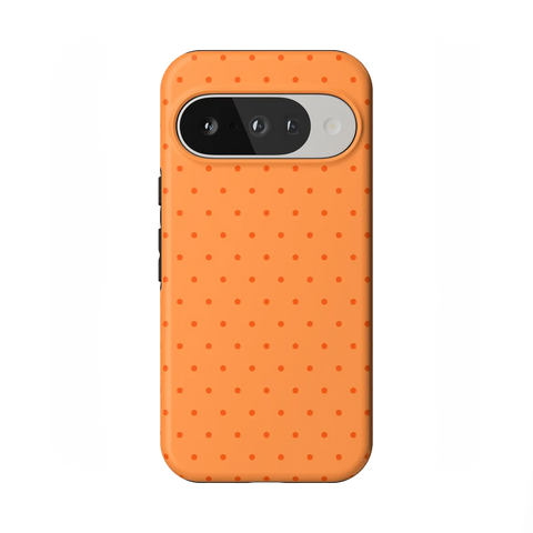 On the Dot | Orange Polka Dot Case