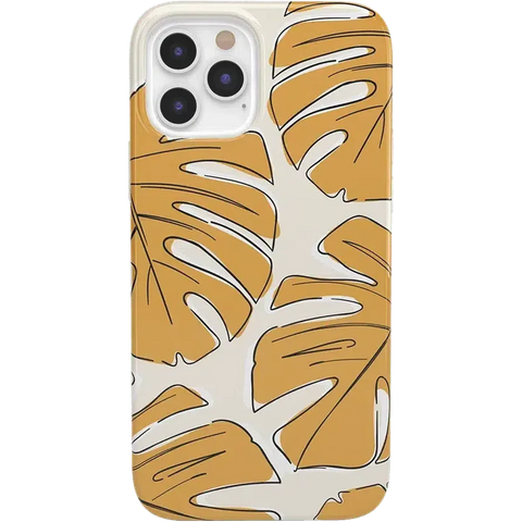 Island Time | Tropical Leaves Floral Case