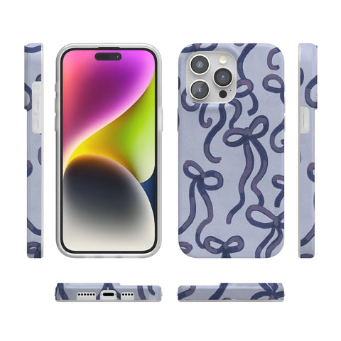 Love Me Knot | Blue Bow Case