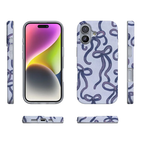 Love Me Knot | Blue Bow Case