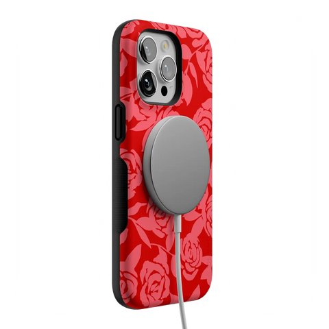 Final Rose | Red & Pink Floral Case