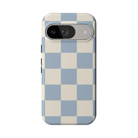 Fit Check | Light Blue Checkerboard Case