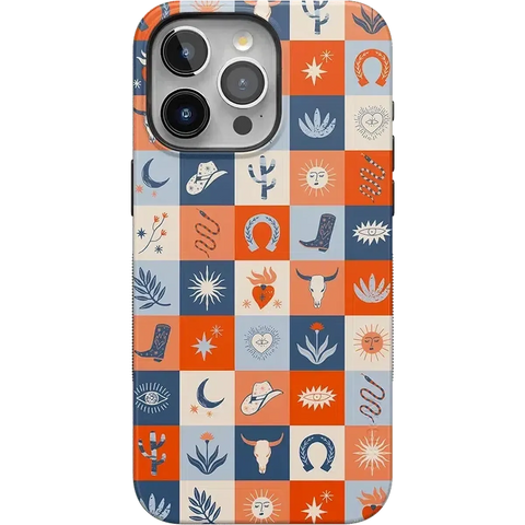 Dirt Road Chic | Western Squares Case