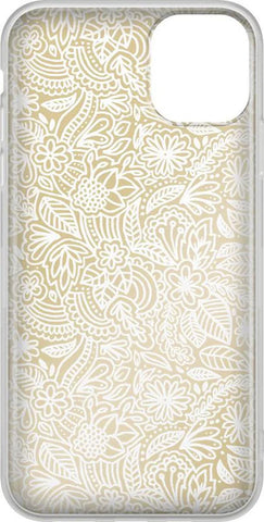 Floral Mandala | Rose Gold Clear Case