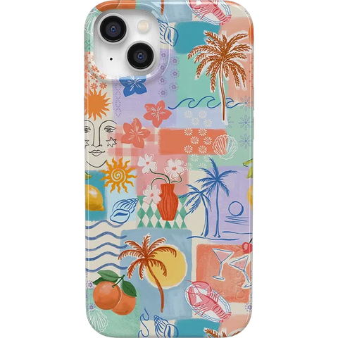 Tropical Heat | Beachy Collage Case