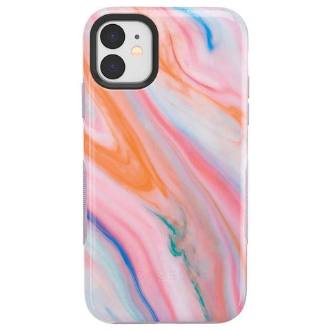 You're a Gem | Rainbow Marble Swirl Case