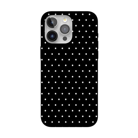 On the Dot | White Polka Dot Case