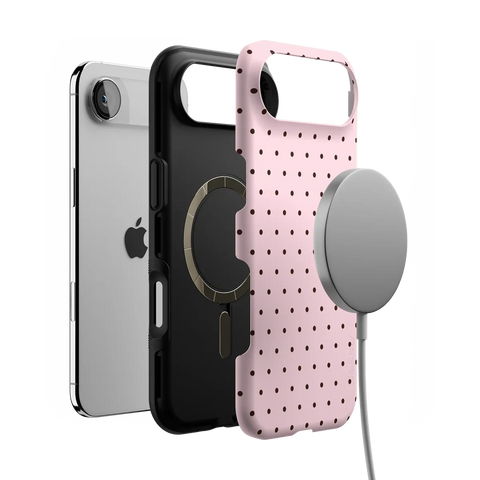 On the Dot | Pink Polka Dot Case