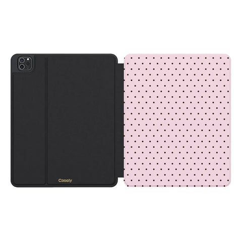 On the Dot | Pink Polka Dot iPad Case