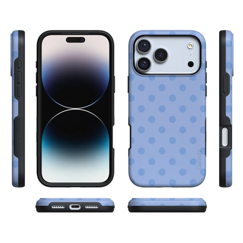 Spotted in SoHo | Periwinkle Polka Dot Case