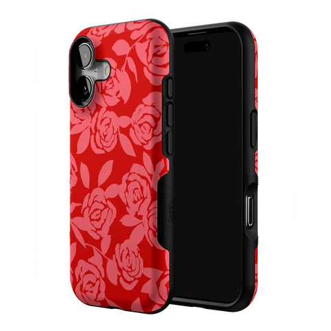 Final Rose | Red & Pink Floral Case