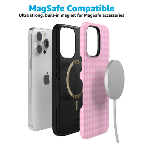 Sweet Jam | Light Pink Gingham Case