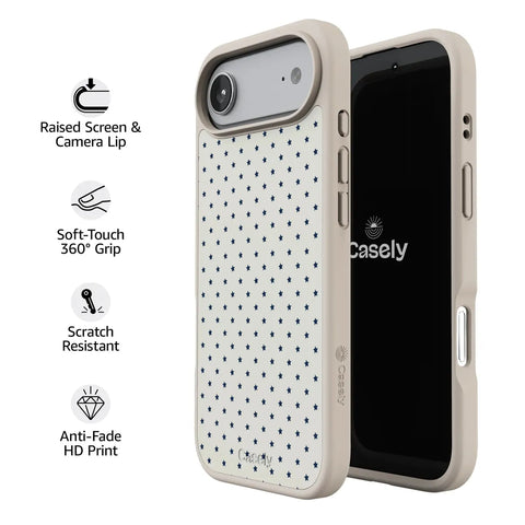Tiny Stars | Blue & White Case