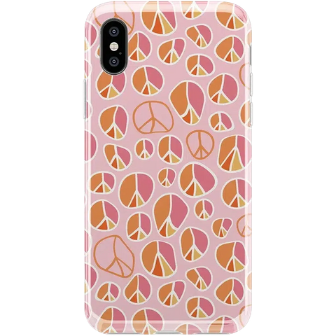 Peace Out | Groovy Peace Sign Case