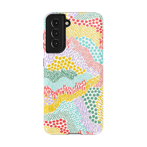 Color Me Happy | Pattern Colorblock Case