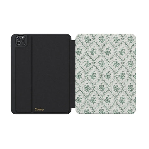 Sage Tapestry | Floral Vines iPad Case