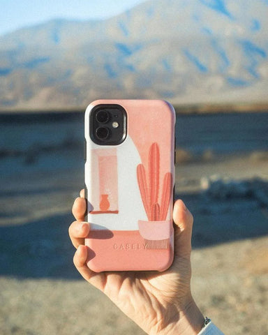 Desert Daze | Peachy Cactus Case