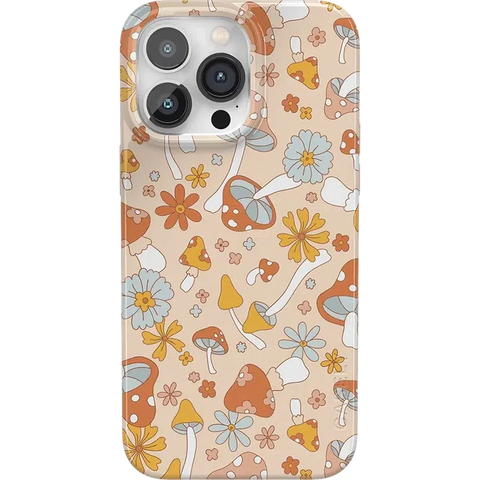 Mushroom Magic | Retro Floral Case