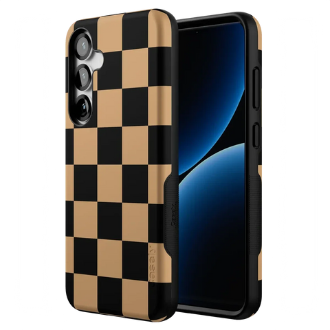 Fit Check | Black & Brown Checkerboard Case