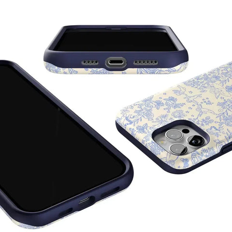 Cupid's Canvas | Periwinkle Floral Case