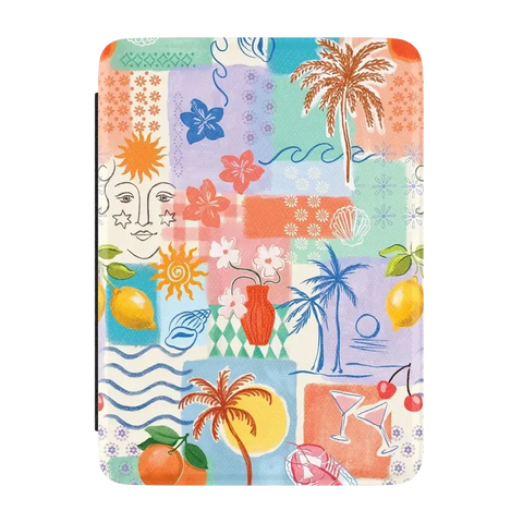 Tropical Heat | Beachy Collage Kindle Case