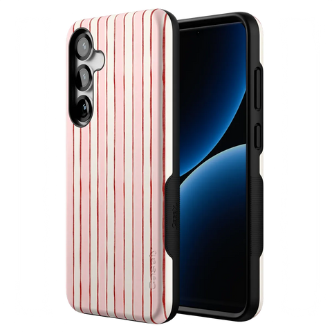 Pretty in Pastel | Blush Stripes Case