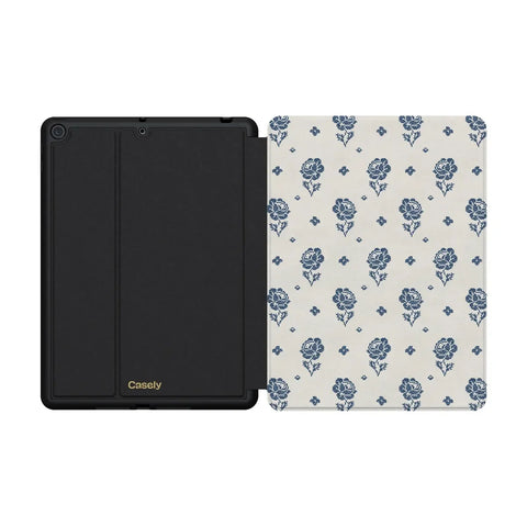 Seaside Stitch | Vintage Roses iPad Case