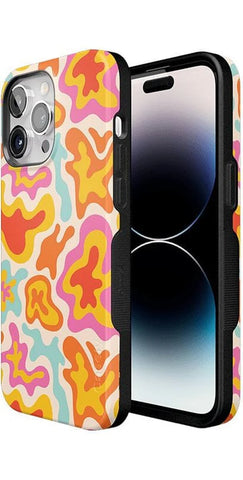 Tropical Color Splash | Abstract Retro Case