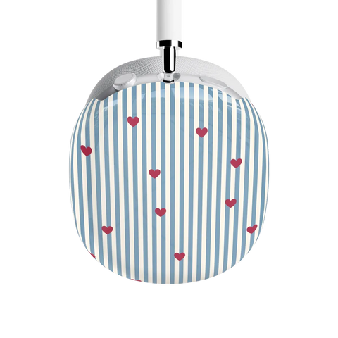Love Lines | Blue Stripes AirPods Max Case