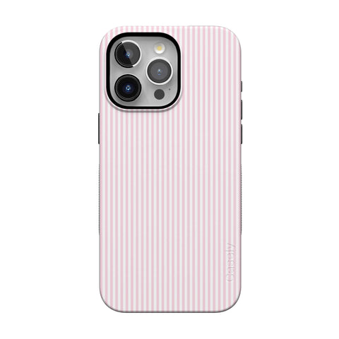Stripes and the City | Light Pink Pinstripe Case