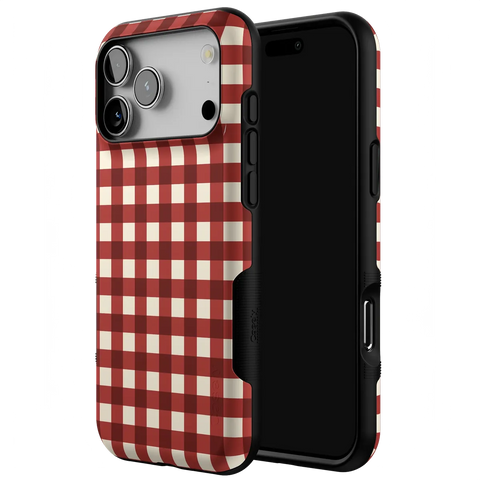 Checked Twice | Red Plaid Case