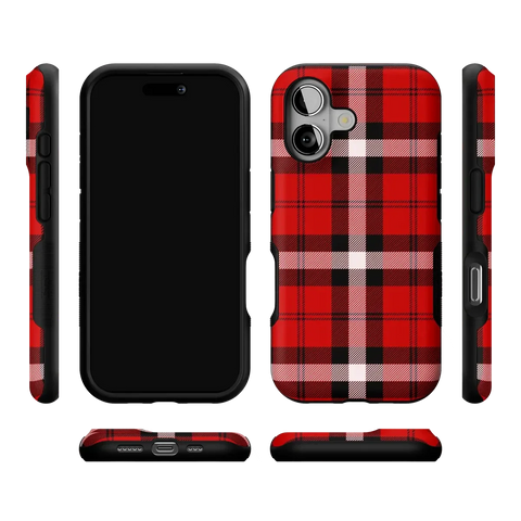 As if! | Red Plaid Case