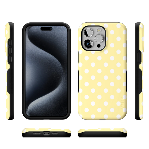 Spotted in SoHo | Yellow Polka Dot Case
